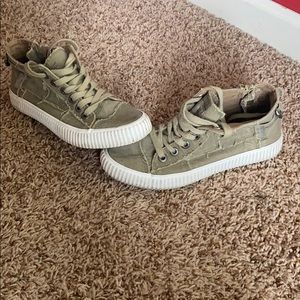 Green Blowfish Hightop Sneakers